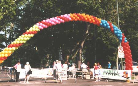 Chalk on the Walk 2001 - Banner Entrance