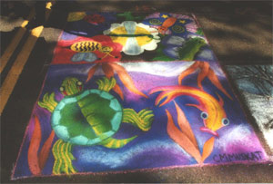Chalk on the Walk 2001 - Sea Creatures